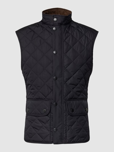 Barbour Bodywarmer met klepzakken, model 'LOWERDALE' Marineblauw - 2