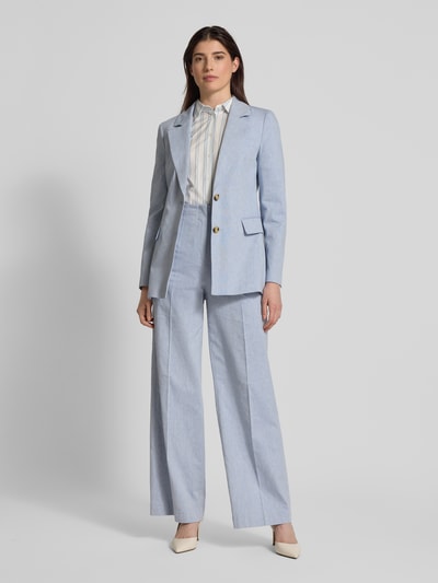 Christian Berg Woman Selection Blazer met reverskraag Jeansblauw - 1