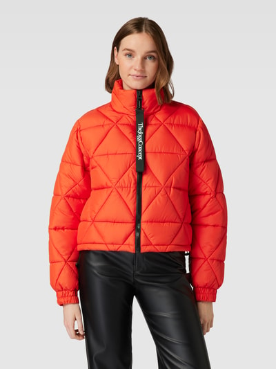 TheJoggConcept Steppjacke mit Stehkragen Modell 'CARLA' Orange 4