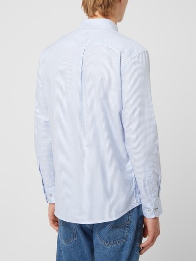 Fynch-Hatton Regular fit vrijetijdsoverhemd met streepmotief, model 'All Season' Bleu - 6