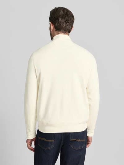 Polo Ralph Lauren Sweatshirt mit Label-Stitching Ecru 5