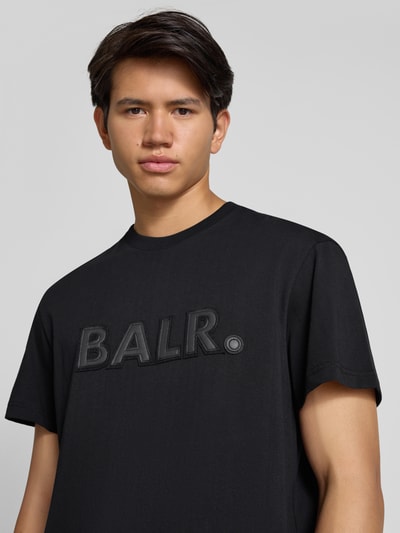 Balr. T-Shirt mit Logo und Rundhalsausschnitt Black 3