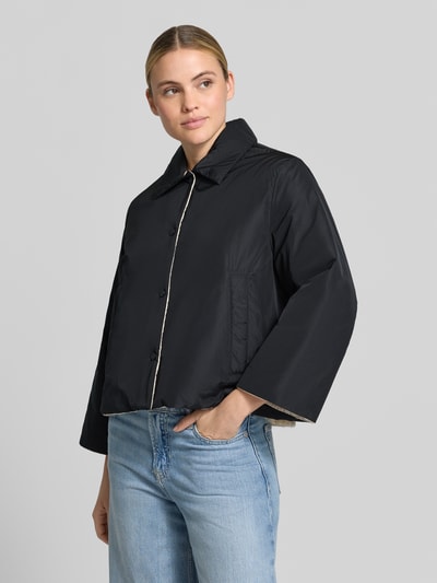 Weekend Max Mara kroj regular fit kurtka funkcyjna z funkcją dwustronną model 'FALENA' Czarny 4