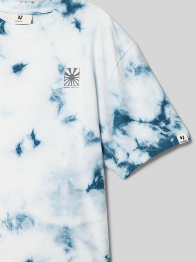 Garcia T-Shirt mit Label-Print Offwhite 2