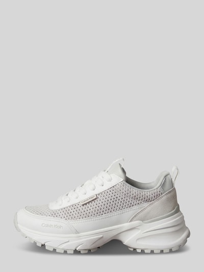CK Calvin Klein sneakers met mesh-inzetten Wit - 4