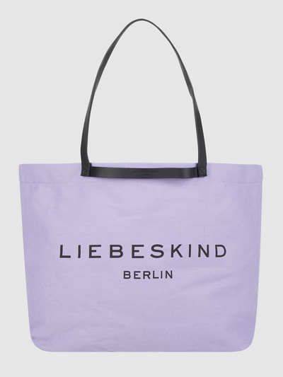 LIEBESKIND BERLIN Shopper aus Canvas Modell 'Aurora'  Flieder 2