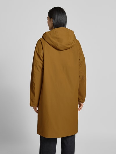 PEAK PERFORMANCE Regular fit parka met logoprint, model 'Treeline' Kaki - 5