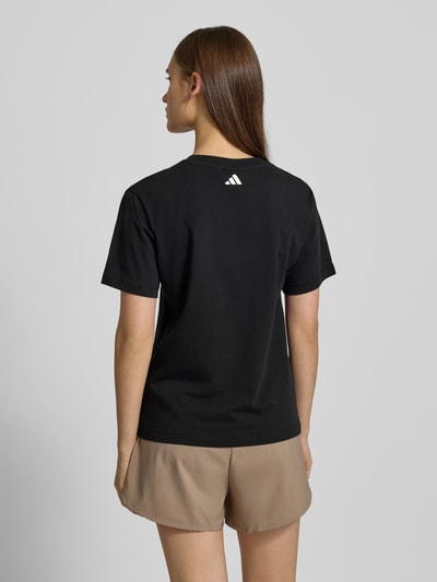 adidas Sportswear T-shirt met motiefprint, model 'FARM' Zwart - 5