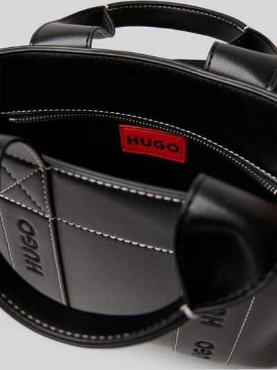 HUGO Schoudertas met labelstitching, model 'BECKY'  - 5