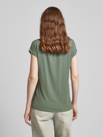 Vero Moda T-Shirt mit Kappärmeln Modell 'AVA' Schilf 5