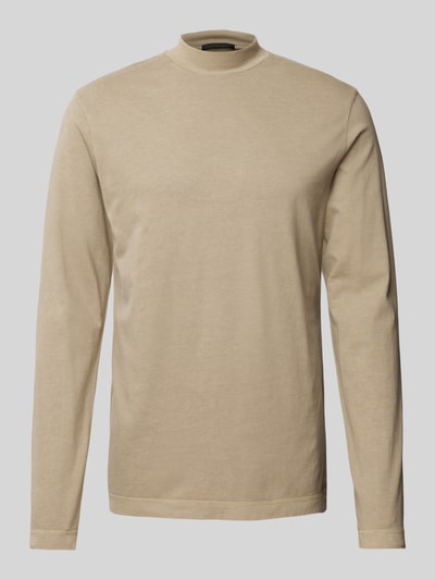 Drykorn Longsleeve mit Stehkragen Modell 'MORITZO' Beige 2