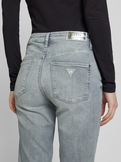 Guess Jeans mit 5-Pocket-Design Hellgrau 3