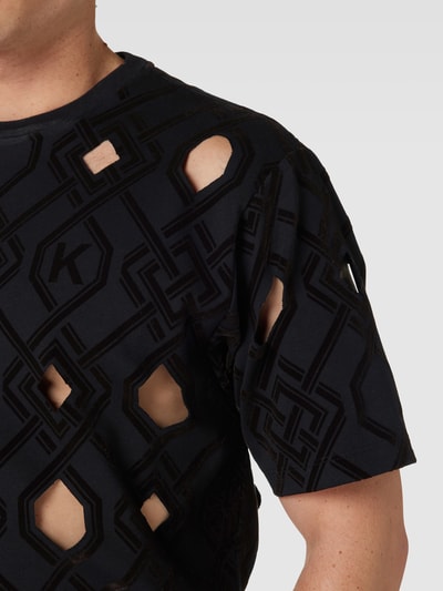 Kochè T-Shirt mit Cut Outs Black 3