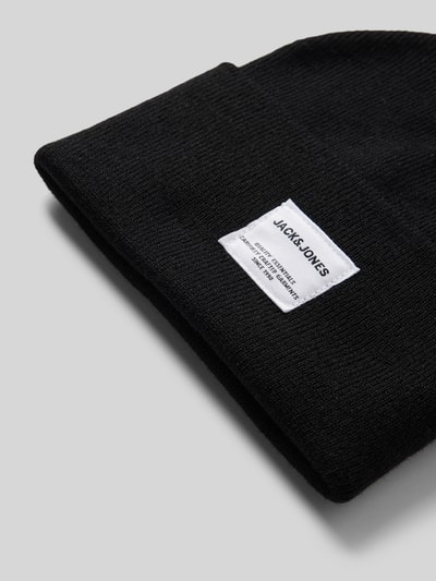 Jack & Jones Beanie met labelpatch Zwart - 2