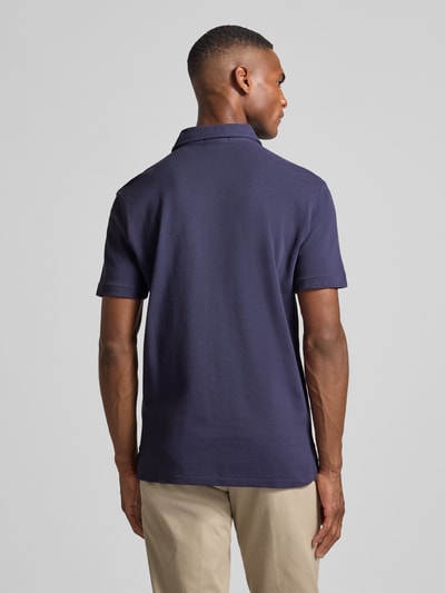 Polo Ralph Lauren Custom Slim Fit Poloshirt mit Stitching Rauchblau 5
