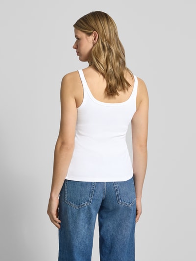 Topshop Tanktop in Ripp-Optik Modell 'MOLLY' Weiss 5