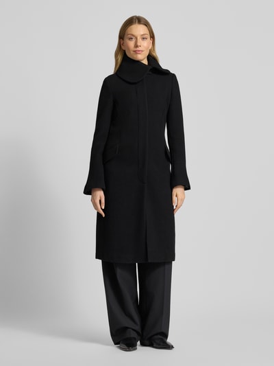 Emporio Armani Mantel mit Stehkragen Black 4