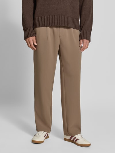ONLY & SONS Weite Hose aus mit Bundfalten Modell 'WILL' Beige 4