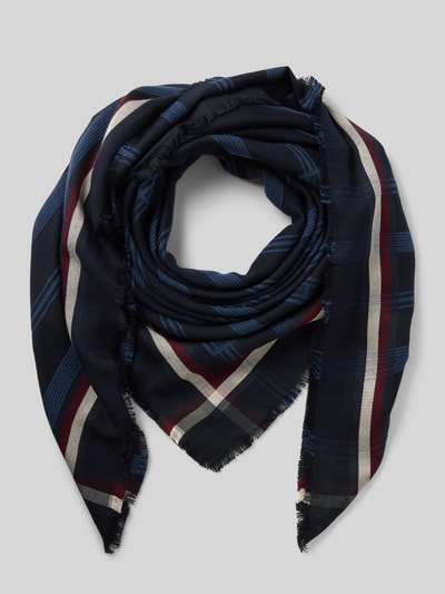 Tommy Hilfiger Schal aus Viskose-Mix mit Damen Schal von Tommy Hilfiger Marine 1