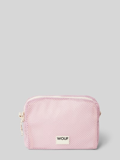 WOUF Make-uptasje met labelpatch, model 'Blush' Rosé - 1