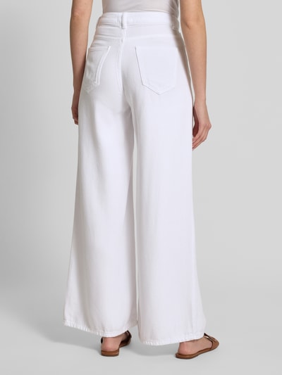 Rich & Royal Wide Leg Jeans im 5-Pocket-Design Weiss 5