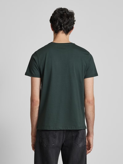 Alpha Industries T-shirt z nadrukiem z logo Petrol 5