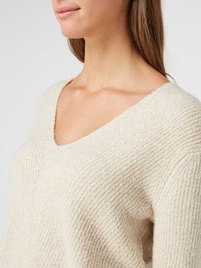 Review Pullover met wolgehalte  Kit gemêleerd - 3