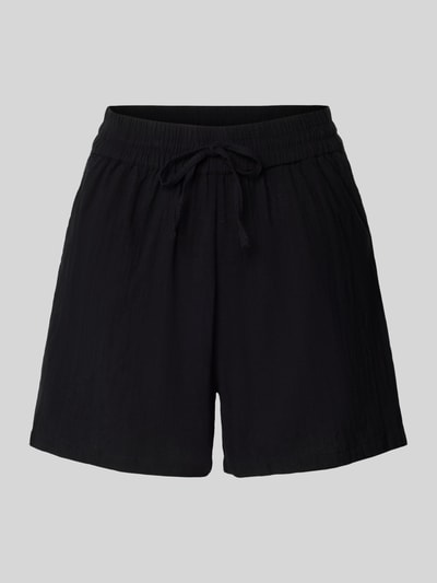 Only Loose Fit Shorts aus reiner Baumwolle Modell 'TIZANA' Black 2