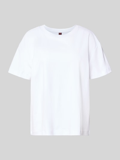 Stefanel T-shirt met ronde hals Wit - 2