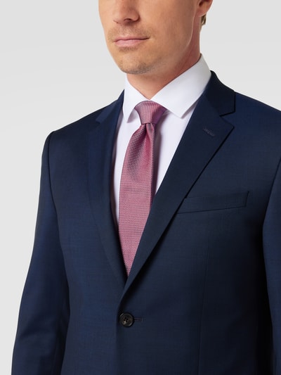 BOSS Slim Fit Krawatte aus Seide mit Allover-Muster Fuchsia 1