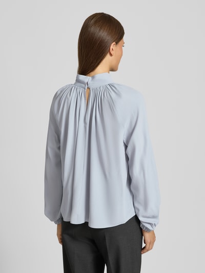 Drykorn Regular Fit Bluse mit Seiden-Anteil Modell 'DUMONDA' Hellblau 5