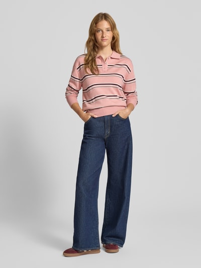 LeGer by Lena Gercke Gebreide pullover met polokraag, model 'Lilith' Rosé - 1