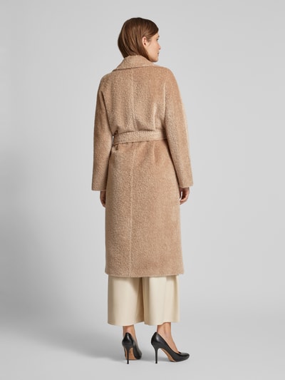 Max Mara Studio Mantel mit Gürtel Modell 'NILO' Camel 5