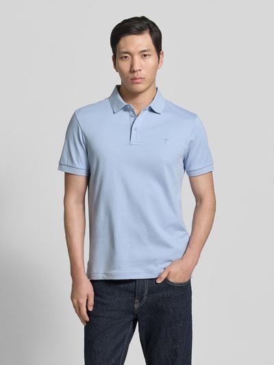 JOOP! COLLECTION Modern Fit Poloshirt mit Logo-Stitching Modell 'Primo' Hellblau 4