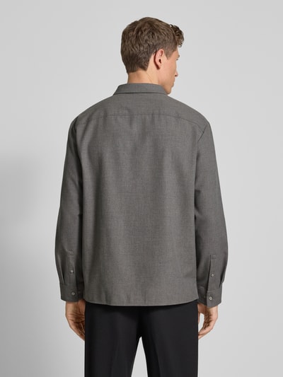 CK Calvin Klein Overhemdjack met zijde Middengrijs gemêleerd - 5