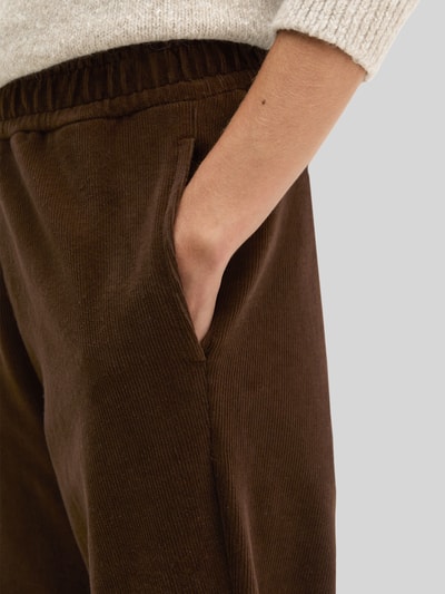 Marc O'Polo Relaxed Fit Cordhose aus reiner Baumwolle Dunkelbraun 3