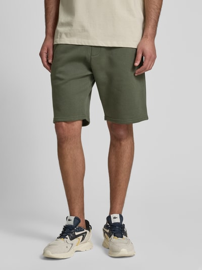 MCNEAL Shorts mit elastischem Bund und Eingrifftaschen Khaki 4