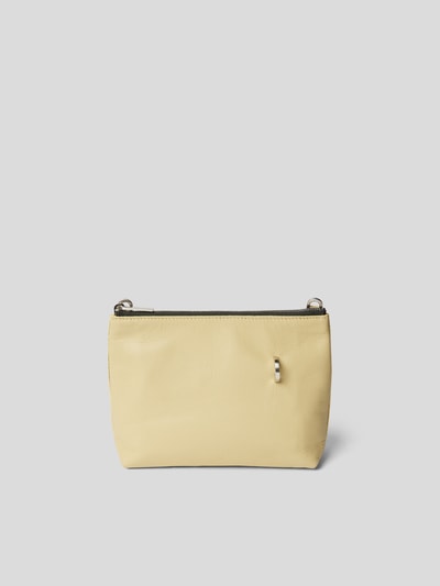 Rick Owens Crossbody Bag aus Leder Offwhite 4