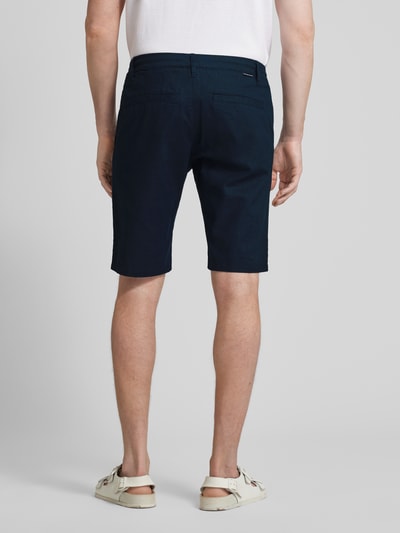 Tom Tailor Shorts mit Strukturmuster Marine 5