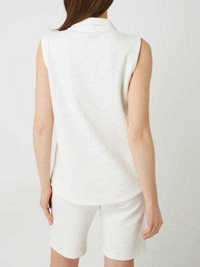 Christian Berg Woman Gilet van katoen Offwhite - 5