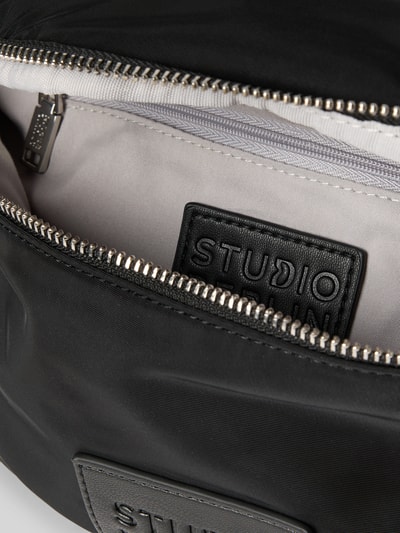 STUDIO BERLIN Bauchtasche mit Logo-Patch Modell 'Spandau' Black 5