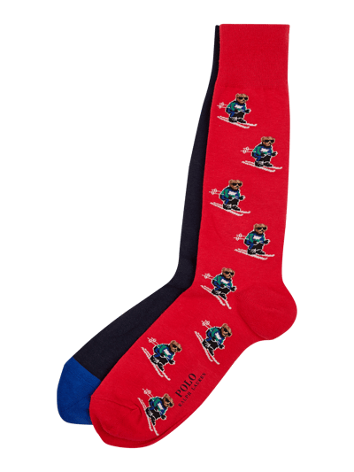 Polo Ralph Lauren Socken im 2er-Pack  Rot 1