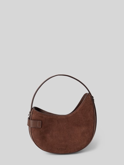 Lauren Ralph Lauren Handtasche aus Rindsleder mit Tragehenkel und Schulterriemen Dunkelbraun 4