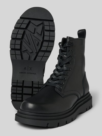 ARMANI EXCHANGE Veterlaarzen met ritssluiting Zwart - 4