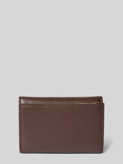 Coccinelle Portfel z aplikacją z logo Ciemnobrązowy 2