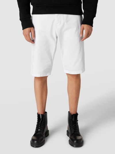 Tom Tailor Regular Fit Shorts mit Logo-Detail Weiss 4