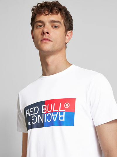 RED BULL RACING X PEPE JEANS T-shirt met labelprint Wit - 3