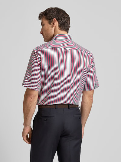 ETERNA Comfort Fit Business-Hemd aus Baumwolle mit Kentkragen Rot 5