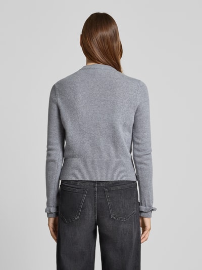 Bash Cardigan aus Lanawolle Modell 'KARANTE' Hellgrau 5
