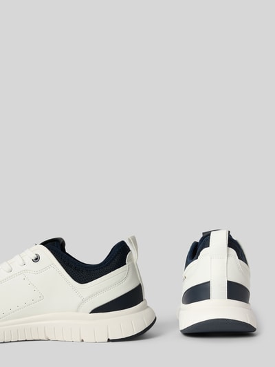 Marc O'Polo Low Top Sneaker mit gepolstertem Strickeinsatz Weiss 2